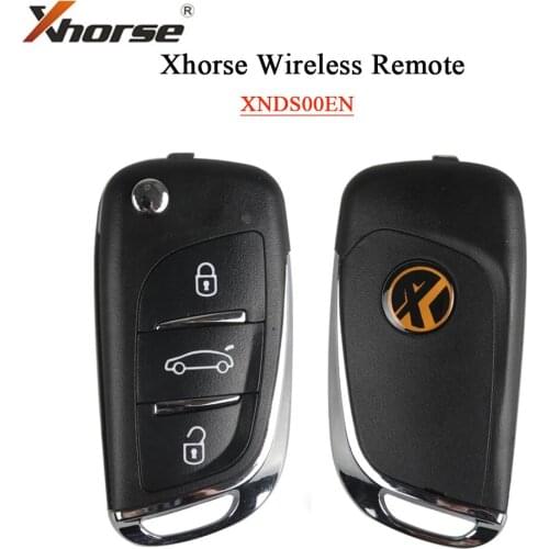 5pcs/lot Xhorse VVDI2 For DS Type Remote Key 3 Buttons for V-olkswagen XNDS00EN Wireless Key