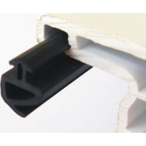 10M P - type steel window seal glass doors and windows sound insulation windproof waterproof EPDM rubber strip window seals