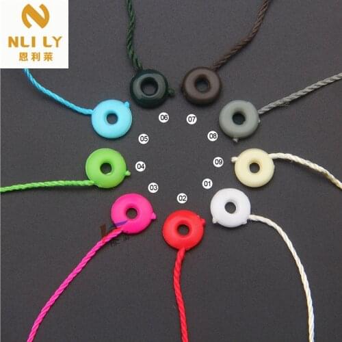 1000pcs/bag A Large Number of Spot Color Universal Hanging Tablets, Black Blue Purple Orange Color Clothing Tag Line