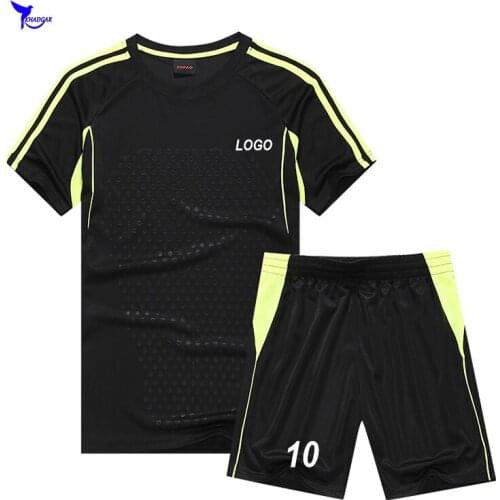 Custom 2018-2019 Men Boys Football Team Sets Adults Kids Soccer Jersey Uniforms Breathable Futsal Training Tracksuit Sport Suits