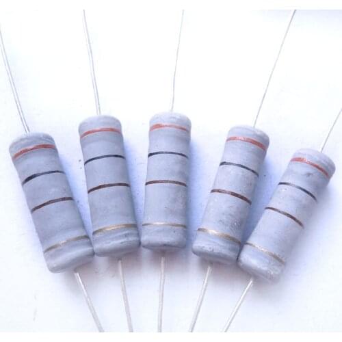 5w 300 ohm 300R ohm 100% Original New Fixed Resistor Metal Oxide Film Resistors Resistance +/- 5% (100pcs)
