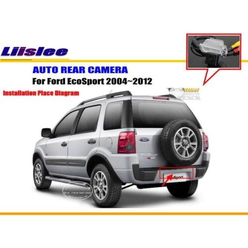 Liislee For Ford EcoSport 2004~2012 - Reverse Back Up Camera / Parking Camera / HD CCD RCA NTST PAL / License Plate Light Camera