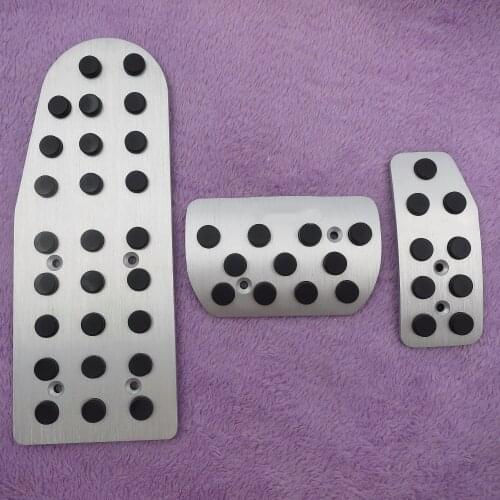 DEE Car Accessories Accelerator Gas Fuel Brake Foot Rest Pedal Pad For Suzuki JIMNY SWIFT MT/AT,Auto Styling Cover Sticker