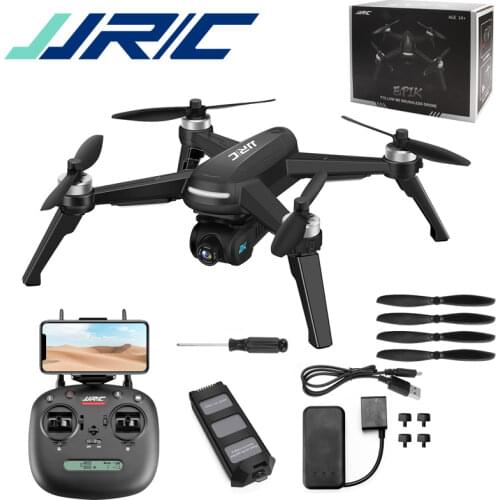Brushless Drone with 2K FHD Camera Video, JJRC JJPRO X5 5G WiFi FPV GPS Drone for Adults, 30km/h 20 mins Flight Time Quadcopter