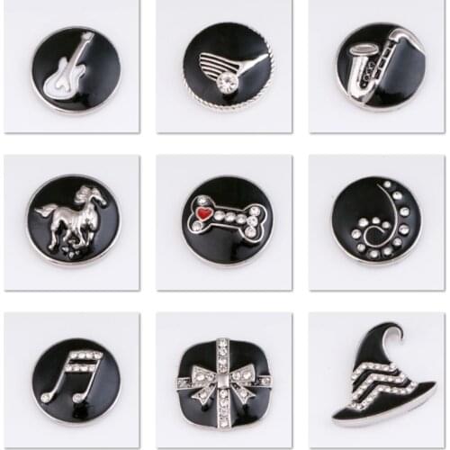 Bloom Chunks Black Bracelets