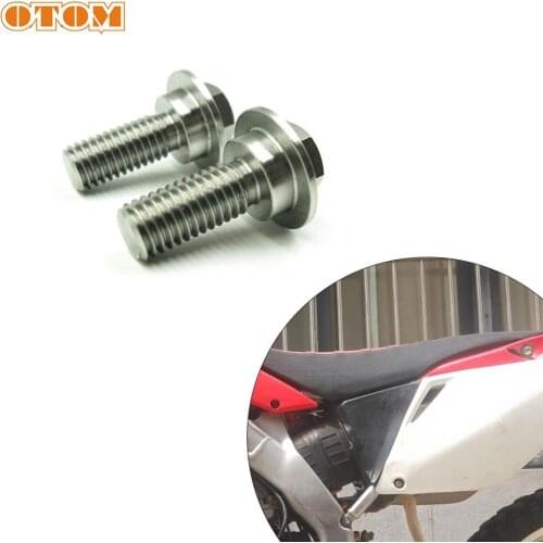 OTOM M8 Motocycle Tool Free Seat Bolt Bicycle Stainless Steel Bolts Nuts Screws Mount Rear Seat For HONDA CR CRF 125 150 250 450