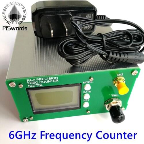 FA-2 6GHz Frequency Counter Kit Frequency Meter Statistical Function 11 bits/sec