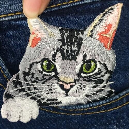 Good Quality Cute Patches For Clothes Iron On Embroidered Appliques DIY Jeans Accessories Patches For Clothing Fabric Badges