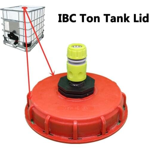 IBC Ton Tank Lid Connector Adapter Long-lasting Barrel Cover Cap With Ventilation Hole Tank Breath Cover Fitting