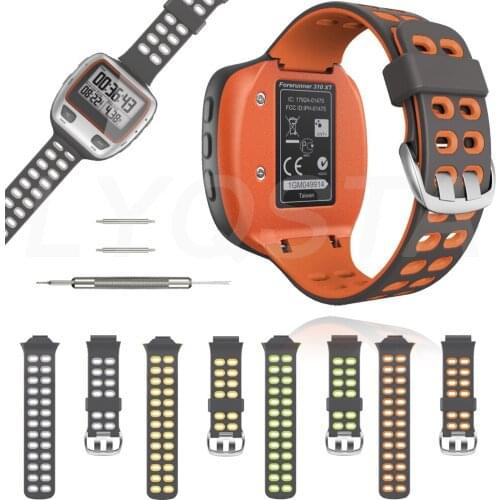 Hot Sell Smart Watch For Garmin Forerunner 310XT Sport Silicone Accessories Watch Strap for Forerunner 310 XT Wristband Bracelet