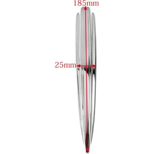Motorcycle Chrome Front Fender Trim ABS Plastic For Harley Touring Trike Models 1984-2019 Heritage Softail 1986-2017 FLD 12-16