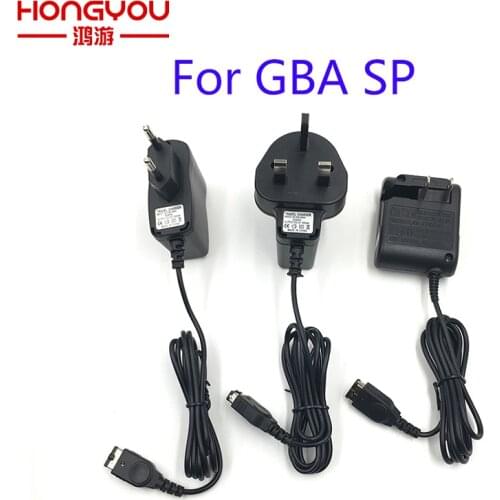 EU US UK AC Home Wall Power Supply Charger Adapter Cable for Nintendo DS NDS GBA SP