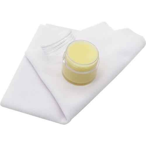 20g Organic Natural Pure Wax Paste Wood Polishing Furniture Floor Surface Finishing Leather Maintenance Household Accessory E56C