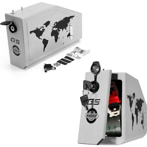 New For BMW F700GS F800GS 2013 2014 2015 2016 2017 Tool Box Decorative Aluminum Box Toolbox 5 Liters for Left Side Bracket