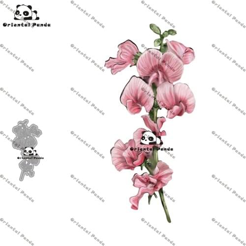 New Dies 2020 Camper Van Metal Precious Sweet Pea Dies diy Dies photo album cutting die Scg new die for 2021 craft dies stampin