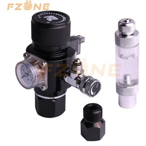 New DC12V CO2 Mini Regulator Aquarium Display with Bubble Counter Check Valve For Aquarium Water Plant Fish Tank