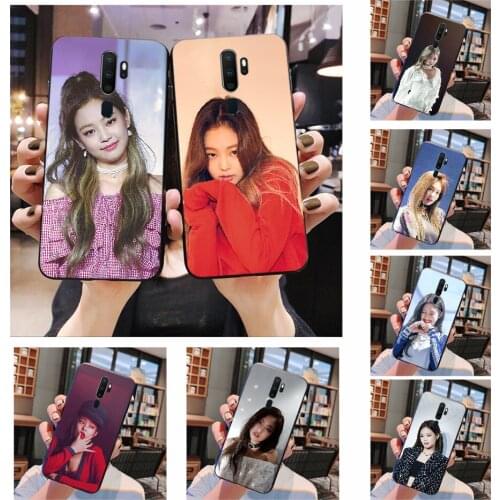 PENGHUWAN Jennie Kim Beautiful Custom Photo Soft Phone Case For Oppo A5 A9 2020 A11x A71 A73S A1K A83 case