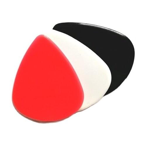 Drop shipping 100pcs a lot blank nylon guitar picks mixed colors thickness 0.71mm