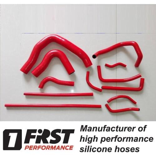 Silicone radiator heater coolant hose for Mitsubishi Pajero NK NJ 3.5L 6G74 V6 engine 95-00