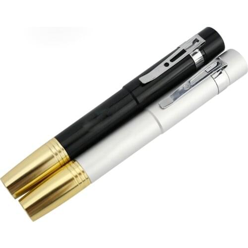 Doctor With Pupil Pen Nurse Medical Lamp Ear Nose And Throat Ophthalmology Led Mini Flashlight Oral White Light Yellow Hot Sale