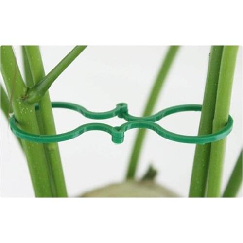 100Pcs Tomato Clips Garden Plant Binder Vegetable Support Trelli Twine Clamp Fixation Clips Tomato Garden Flower Vegetable