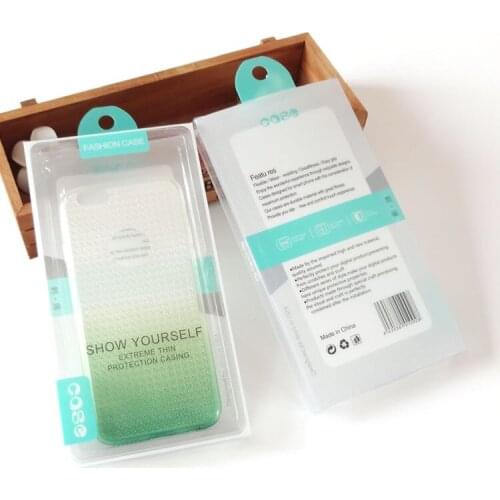 400 pcs Wholesale High Quality Smart Phone Protection Case Packaging Blister Box With Inner Trays For iPhone 6s 7 7 Plus