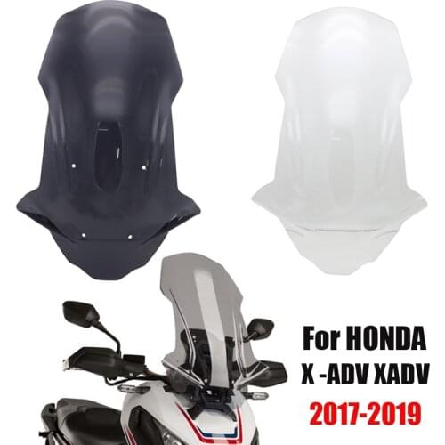 For HONDA X -ADV XADV 300 750 1000 xadv 2017-2019 motorcycle windshield acrylic smoke glass windshield windshield