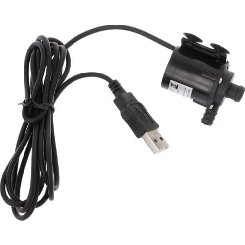 Mini USB DC5V Brushless Submersible Motor Water Pump For PC Water Cooling System