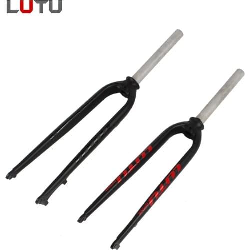 New LUTU hard fork 27.5 inch mountain bike hard fork 26 inch bicycle 29 inch ultra light aluminum alloy front fork