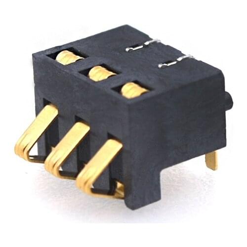 50pcs Original 3PIN 2.5ph H4.5/5.5mm battery connector Inner Battery Clip Connector replacement for all-purpose free shipping