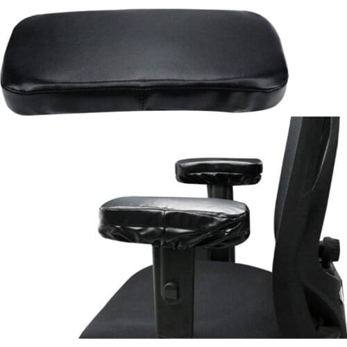 PU Leather Wheelchair Armrest Cushion Pad Office Chair Elbow Support Cover for Home Office Task Chairs, Wheelchairs