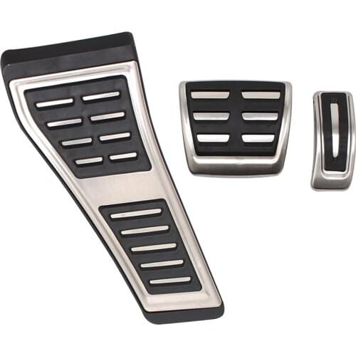 Right-hand drive Gas Brake Pedal Cover Treadle Footrest Non-Slip Accelerator Overlay Accessories For Audi Q5 SQ5 2017 2018 2019