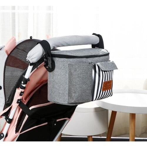 Mommy Bag Trolley Bag Casual Satchel Oxford Cloth One-shoulder Mother and Baby Bag Portable Out