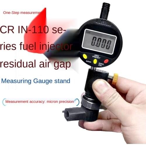 110 Series Fuel Injector Residual Air Gap Measurement Gauge Seat Armature Lift Measurement Tool