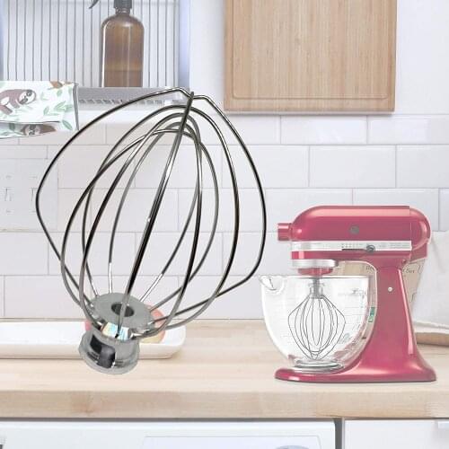 304 stainless steel wire whip kitchen electric mixer accessory for KitchenAid K45WW 9704329
