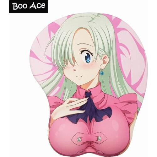 The Seven Deadly Sin - Elizabe Anime 3D Bottom Mouse Pad Wrist rest