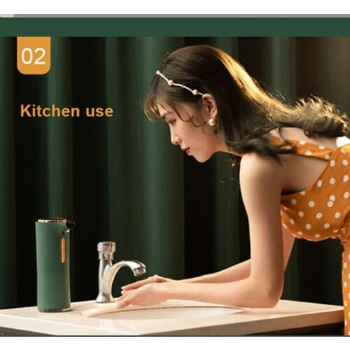 ZK30 Automatic Foam Soap Dispenser Sensor Liquid Soap Dispenser Intelligent Induction Foam Dispenser Touchless Hand Sanitizer