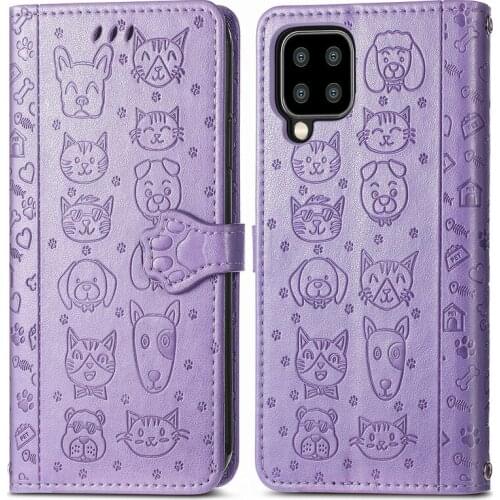 For Cover Samsung Galaxy A22 Case Luxury Bumper Flip TPU Leather Bag Case For Samsung A22 Cover For Samsung A22 A 22 Cover Book