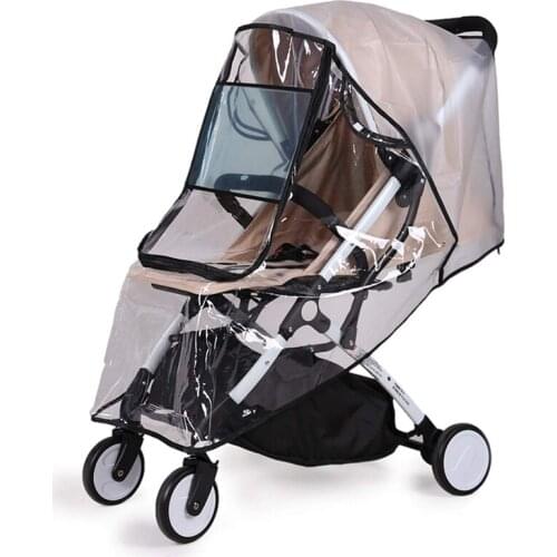 Stroller Rain Cover Universal, Baby Travel Weather Shield, Windproof Waterproof, Protect From Dust Snow