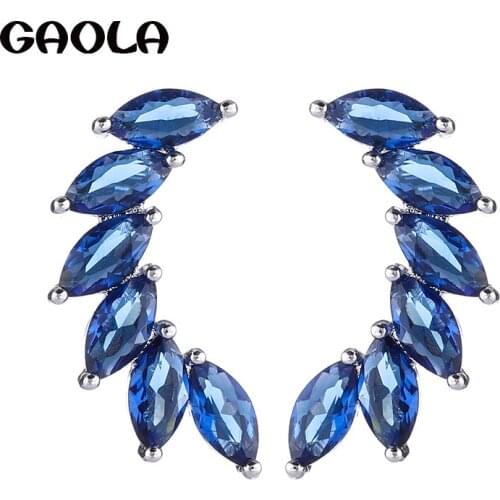 GAOLA Women Geometric Dangle Earrings Rhinestone Geometric Earring Fashion Gift GLE7285Y
