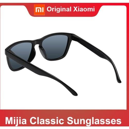 Xiaomi Mijia Classic Square Sunglasses TAC Polarized Lenses Glasses Retro Light Frame Screwless UV Protection Driver Women Mem