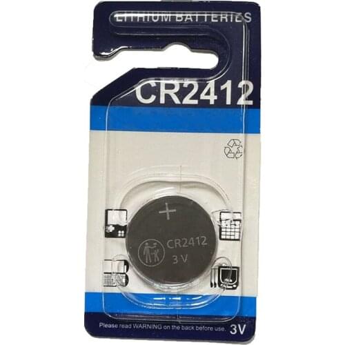 1PCS/LOT CR2412 2412 coin cell 3V lithium battery for car key and so on new original