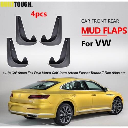 Set Universal Mudflaps Mud Flaps Splash Guards Mudguards For Volkswagen Up Gol Fox Polo Vento Golf Jetta Passat Touran Atlas VW