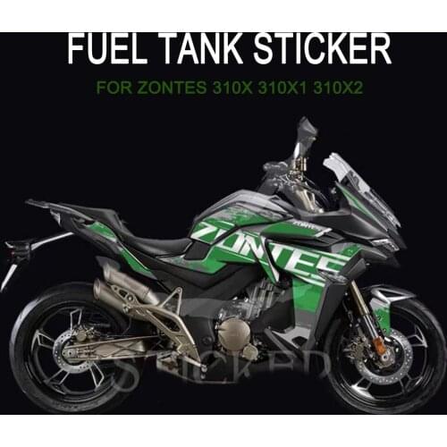 For Zontes ZT310 X 310 X1 310 X2 310X 310X1 310X2 Stickers Decals Fuel Tank Protection Sticker