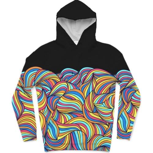 REAL American SIZE Rainbow Levels high quality 3D Sublimation Printing Hoody Hoodie Plus size 5xl 6xl