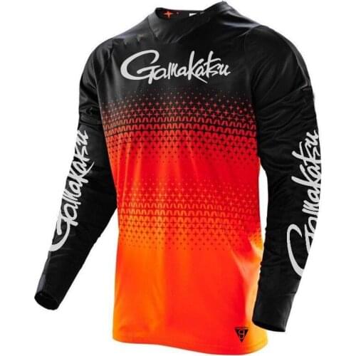 2021 New Gamakats Fishing Anti-uv Sun Breathable Quick Dry Fishing Spring Long-sleeve Fishing Clothes Clothing Fishing Shirt