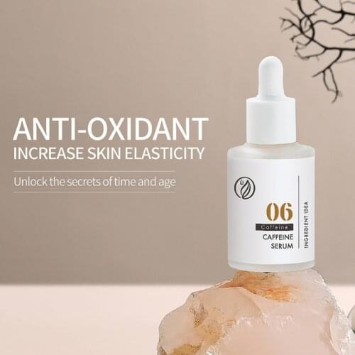 Caffeine Original Solution Eyes Lighten Fine Lines Remove Dark Circles Eye Care Face Serum 30ml