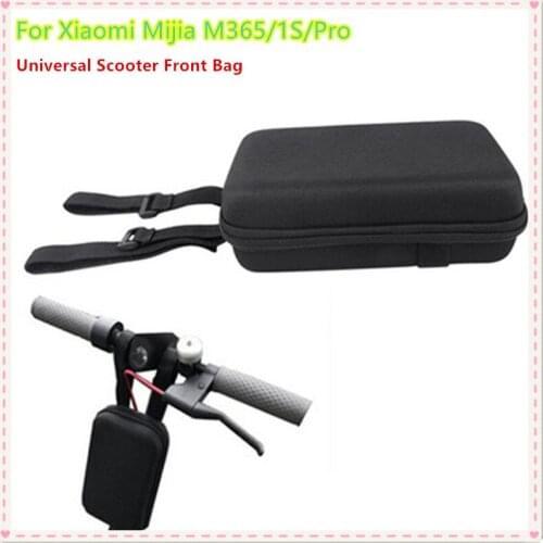 Universal Scooter Front Bag For Xiaomi Mijia M365/1S/Pro Scooter Head Storage Bag Zipper Up Ninebot skateboard Head Handle Bag