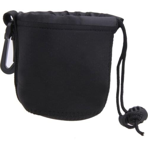 100*80mm Universal Neoprene Waterproof Soft Kamera Pouch Bag Case for Video Camera Lens