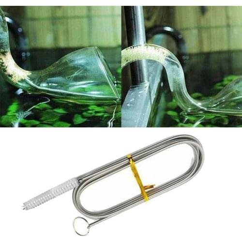 100cm Long Flexible Refrigerator Scrub Brush Water Tube Dredging Cleaning Tool